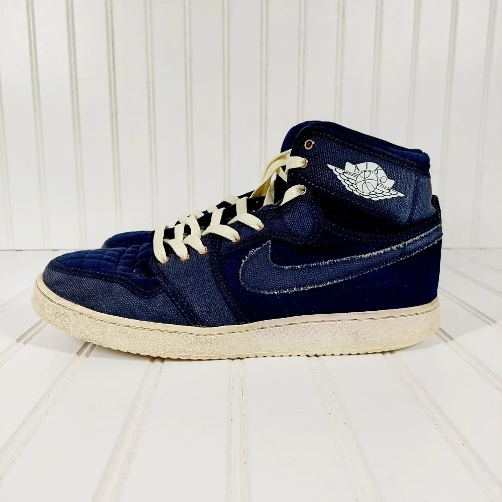 Jordan 1 RetroAJKO Blue Quilted Athletic Shoes A 197